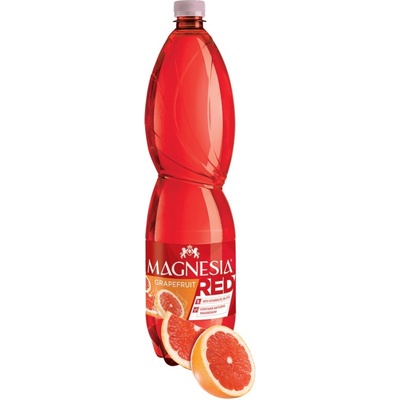 Magnesia Red minerální voda grapefruit, 1,5 l