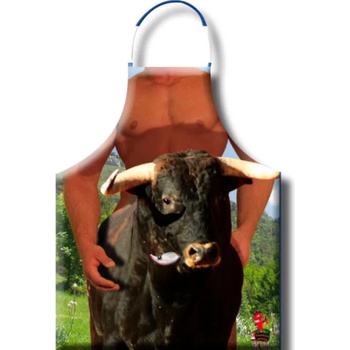 Готварска престилка, бик и още нещо - Bull Apron (D-236722)