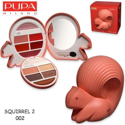 Pupa Squirrel 2 Make Up Set 010264A002 грим палитра за очи и устни 10.4g
