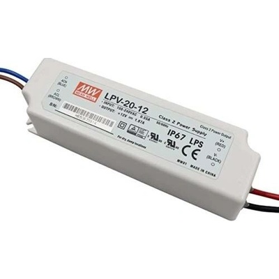 Napájecí zdroj MEAN WELL pro LED 12VDC 20W LPV-20-12