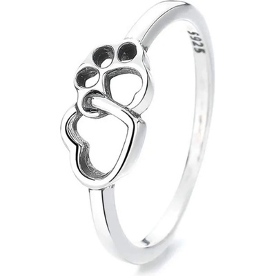 Silenti Jewelry Сребърен пръстен "Вярност" - 6 - 52мм (16.6мм диам. )