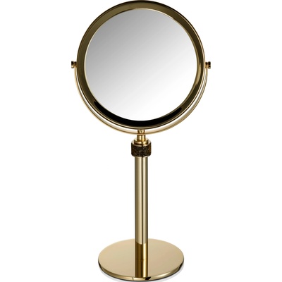 Decor Walther Увеличително козметично огледалце x5 Rocks злато (0934120)