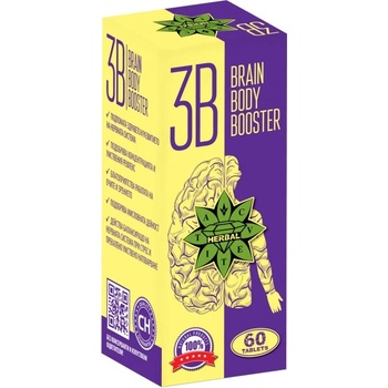 Image 1 of Cvetita Herbal 3B Brain Body Booster [60 Таблетки]