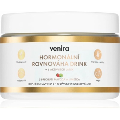 Venira Hormonálna rovnováha Drink Strawberry-Lime 104 g