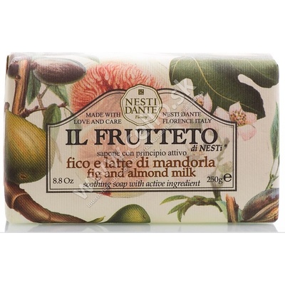 Nesti Dante luxusné prírodné mydlo figa a mandľové mlieko IL Frutteto 250 g