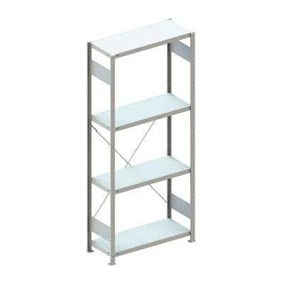 META zásuvný základní regál 2000 x 750 x 400 mm 4 police 100 kg