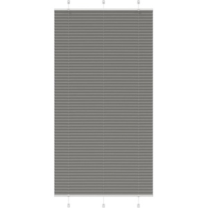vidaXL Плисирана щора Антрацит 110x200 cm Ширина на плата 109, 4 cm (4015111)