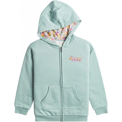 Roxy dětská fleece mikina Same Old Love Blue Surf modrá