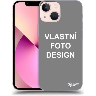 Pouzdro Picasee silikonové Apple iPhone 13 mini - Vlastní design/motiv černé