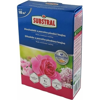 Substral Osmocote dlhodobé hnojivo pre ruže a kvitnúce rastliny 750 g
