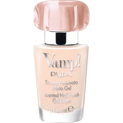 PUPA Milano Lak na nechty VAMP! (Scented Nail Polish Gel Effect) 9 ml 126 True Nude