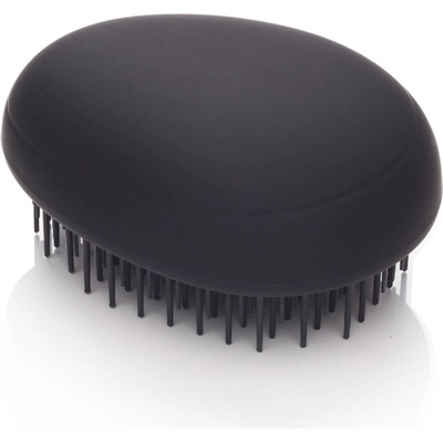 Kent Pebble Detangling Brush in Matt Black