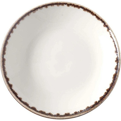 FINE DINE Hluboké talířové kupé 230 mm, krémové Vanilka
