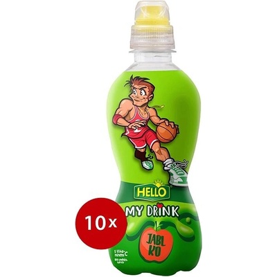 HELLO My Drink Jablko 10× 330 ml