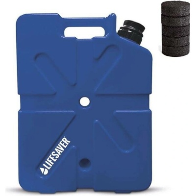 Lifesaver Kanystr na vodu Jerrycan 20K s filtrem tmavě modrý 18,5 l