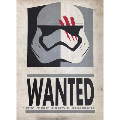 Plagát, Obraz - Star Wars - Wanted Trooper, 61 × 91.5 cm