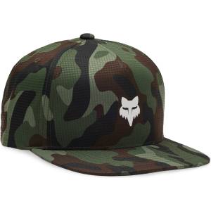 FOX Racing Мъжка шапка с козирка Fox racing Fox Head Camo Tech SB Hat Cap - Green Camo - размер One Size (904-5848-0211)
