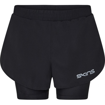 Skins Къси панталони Skins Women's Superpose Performance Gym Shorts - Black