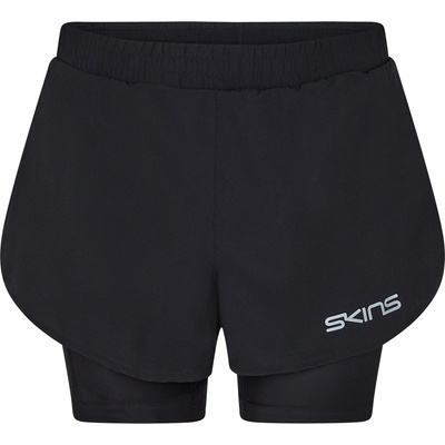 Skins Къси панталони Skins Women's Superpose Performance Gym Shorts - Black