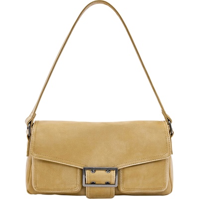 Pull&Bear Чанта за през рамо жълто, размер One Size