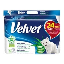 Velvet Soft White 3-vrstvý 24 ks