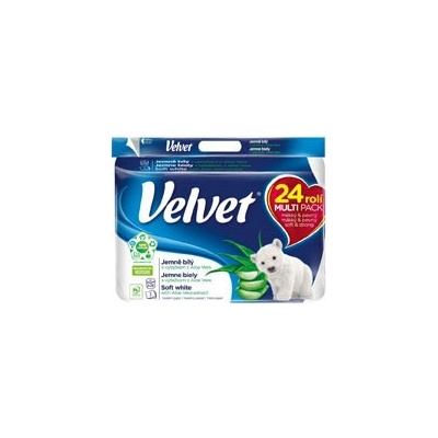 Velvet Soft White 3-vrstvý 24 ks