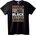 NOONEBRAND Тениска Красива, черна и образована - 7XL, White