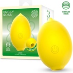 Engily Ross Lemon Clitoral Stimulator with Suction Yellow