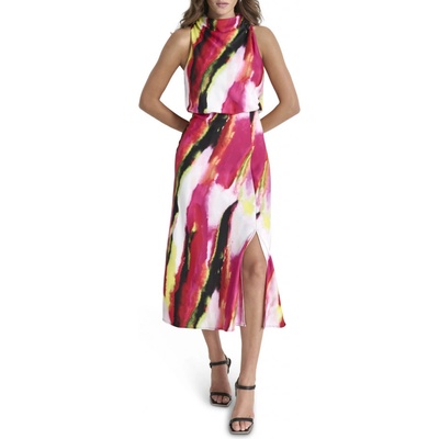 DKNY S/L Drapey Sbc Midi Mlti Geode