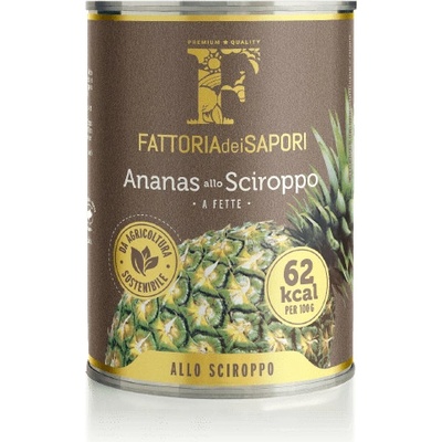 Fattoria dei Sapori kompotovaný ananas 565 g