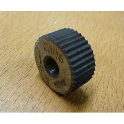 Rádlovací kolečko pr.20mm rovné 1,6 , ČSN 227150 227150-20/1,6