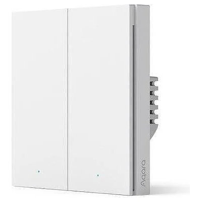 Смарт Ключ Aqara Smart Wall Switch H1 EU (With Neutral, Double Rocker) (aq0004)