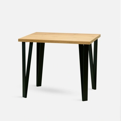 ITTC Stima Stůl KARLOS kovová podnož Rozměr 90 x 90 cm Odstín Wengé