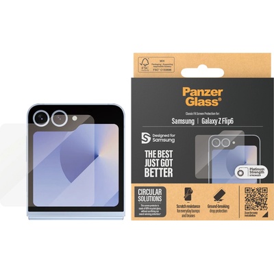Panzer Стъклен протектор PanzerGlass за Samsung Galaxy Z Flip 6, Z Flip 7 FE, 5G