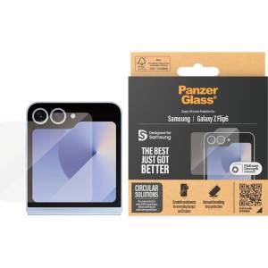 Panzer Стъклен протектор PanzerGlass за Samsung Galaxy Z Flip 6, Z Flip 7 FE, 5G