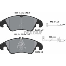 Sada brzdových platničiek kotúčovej brzdy TEXTAR 2440903