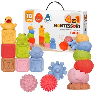 Tullo Senzorická vzdělávací sada 18 ks