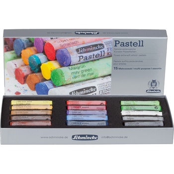 Schmincke Multi Purpose Suché pastely sada 15 ks