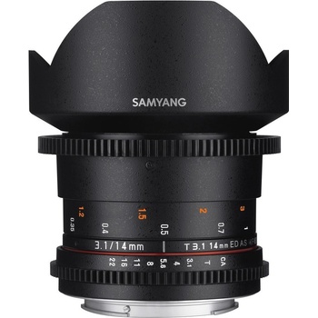 Samyang 14mm T3.1 ED AS IF UMC VDSLR II Nikon F