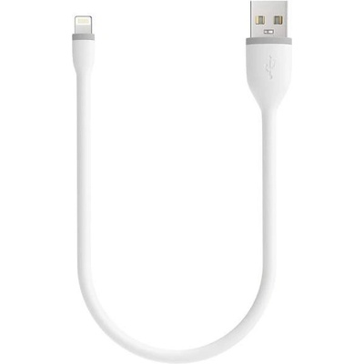 Satechi Flexible Lightning USB Cable - гъвкав USB кабел за iPhone, iPad и iPod с Lightning (бял) (25 см)