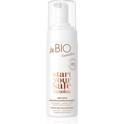 beBIO Safe Tanning бронзиращ мус 150ml