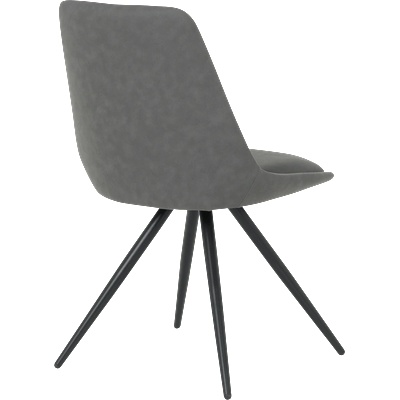 Carmen Трапезен стол camden - тъмносив sf 2 (b3532341)