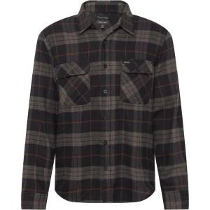 Brixton Мъжка риза с копчета Brixton Bowery Flannel Shirt - Black / Charcoal (033-2867-0111)