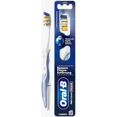 Oral-B Pulsar Zubní kartáčky na baterieMedium 2 ks