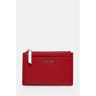 Calvin Klein pouzdro na karty K60K611095 červená