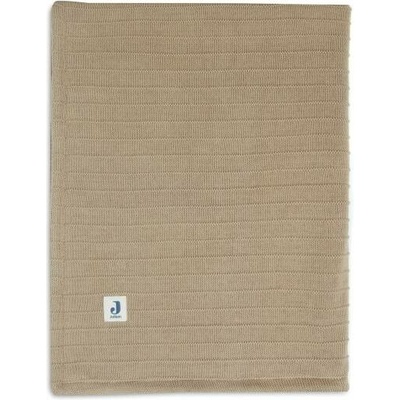 Jollein Deka pletená samet Pure Knit Biscuit