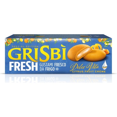 Vicenzi Grisbi sušienky s citrusovou plnkou Dolce Vita 112 g