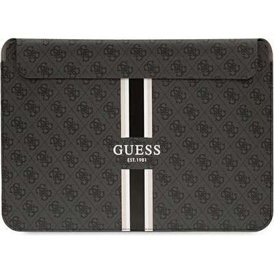 GUESS Калъф за лаптоп Guess GUCS14P4RPSK 14"", черен / черен, 4G Printed Stripes (GUE002712-0)