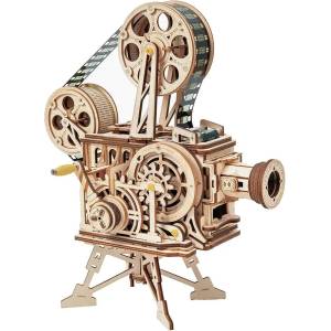 Robotime Дървен 3D пъзел Robo Time от 183 части - Витаскоп (LK601)