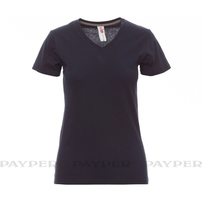 Payper V NECK LADY Tričko dámske Navy blue